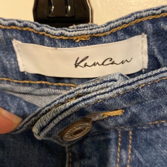 Kancan Distressed Denim Shorts - Picture 4 of 9